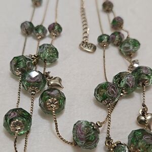 Betsey Johnson Multi-Strand Beaded Necklace